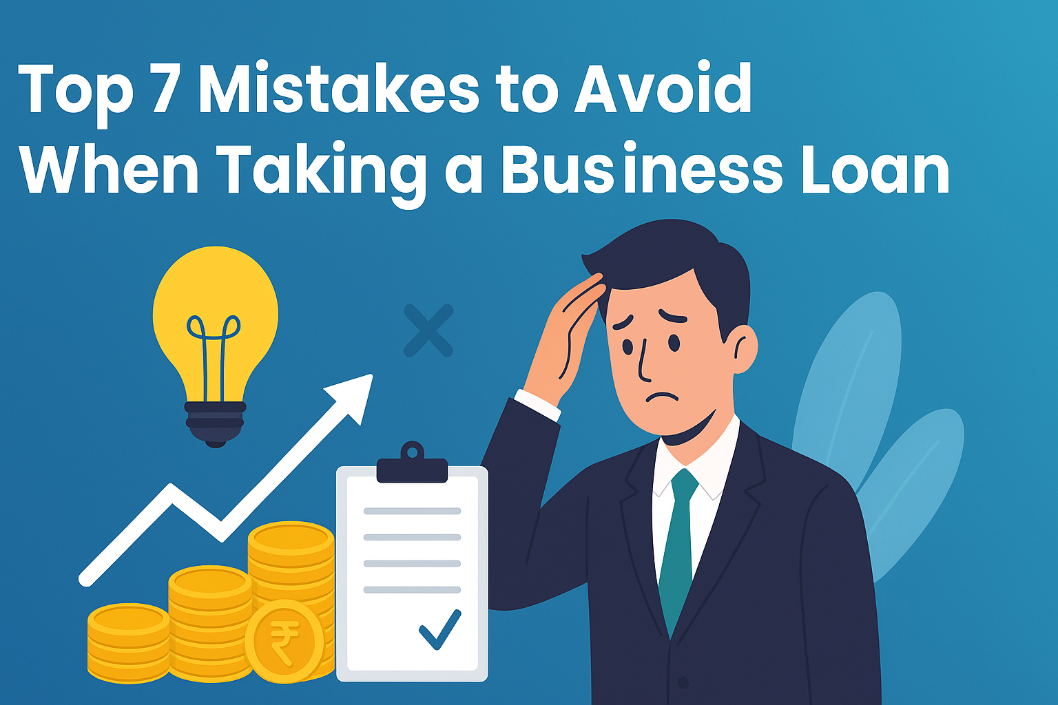 Top 7 Mistakes to Avoid When Taking a Business Loan
