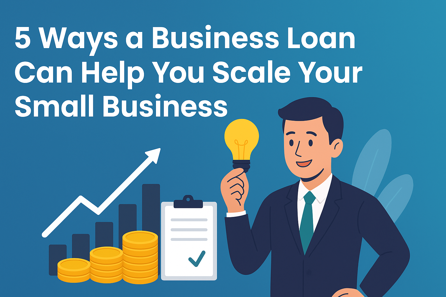 5 Ways a Business Loan Can Help You Scale Your Small Business